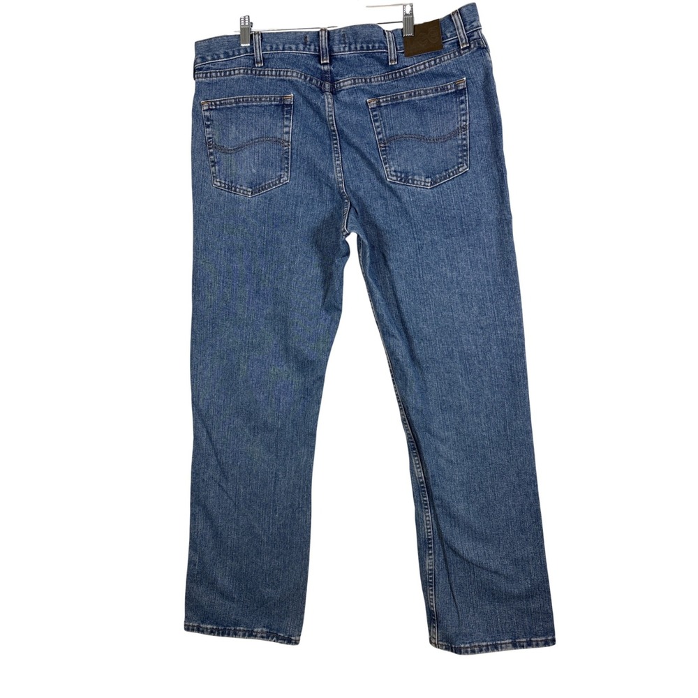 Lee Regular Fit Bootcut Jeans Mens 40x34 Medium Wash Denim 100% Cotton 2020344